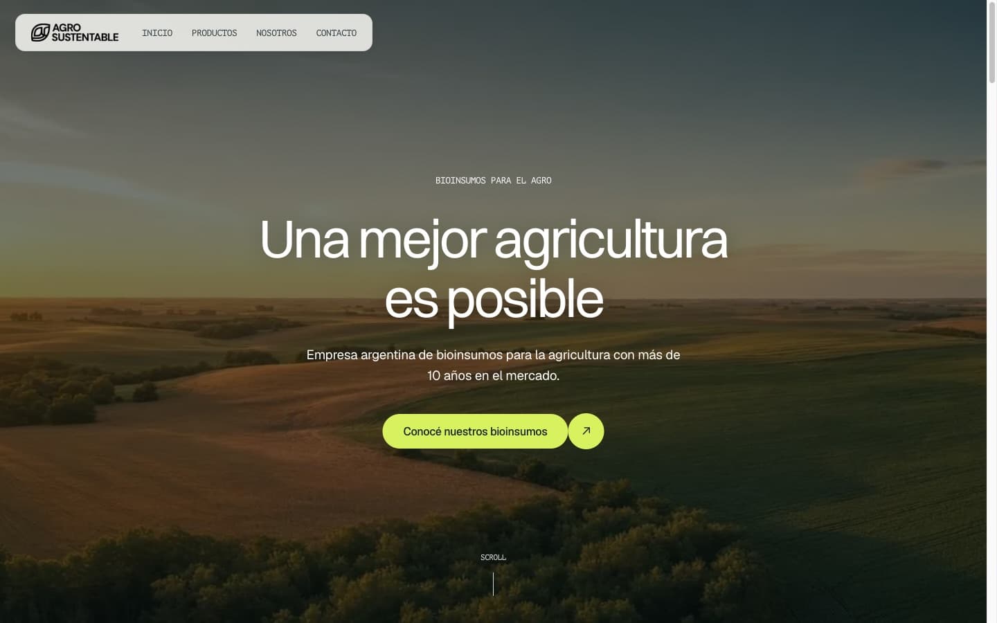 Agro Sustentable: A New Identity and Somewhere to Put It